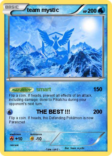 Pokemon team mystic