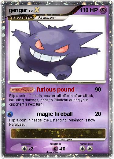 Pokemon gengar