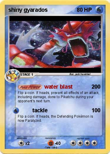 Pokemon shiny gyarados