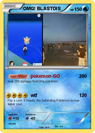 Pokemon OMG! BLASTOIS