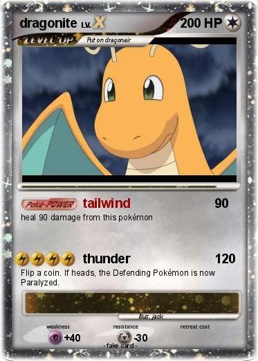 Pokemon dragonite