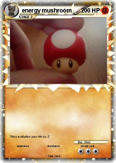 Pokemon energy mushroom