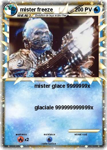 Pokemon mister freeze