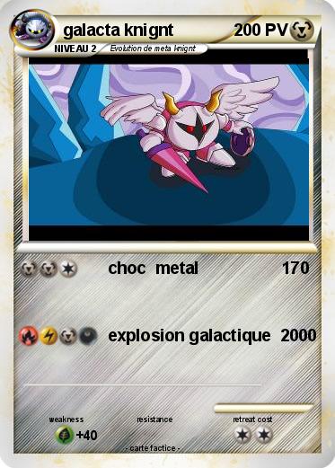Pokemon galacta knignt