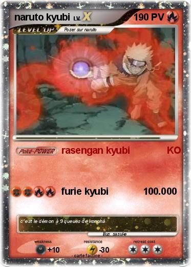 Pokemon naruto kyubi