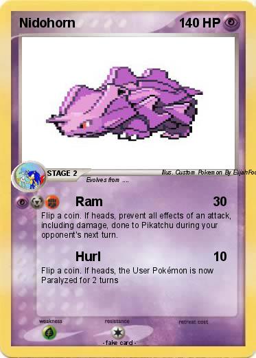 Pokemon Nidohorn