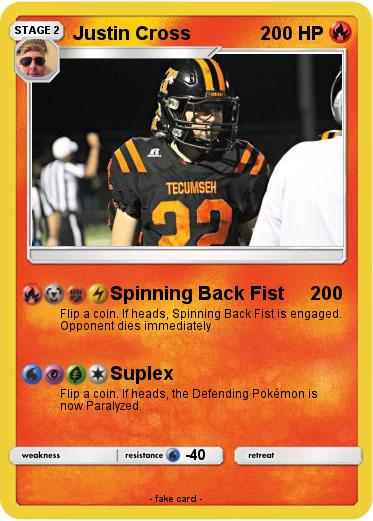 Pokemon Justin Cross