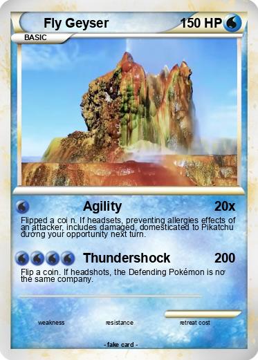 Pokemon Fly Geyser