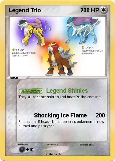 Pokemon Legend Trio