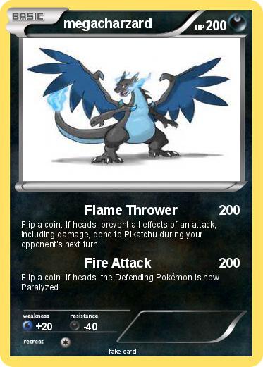 Pokemon megacharzard