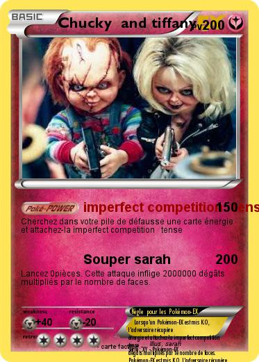 Pokemon Chucky  and tiffany