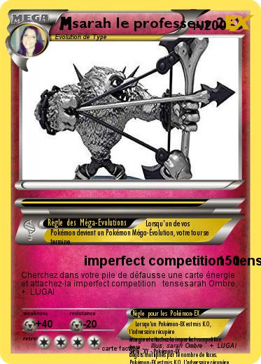 Pokemon sarah le professeur 2