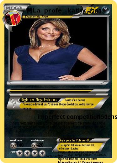Pokemon La  profe   kathy