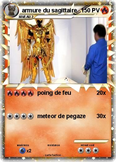 Pokemon armure du sagittaire