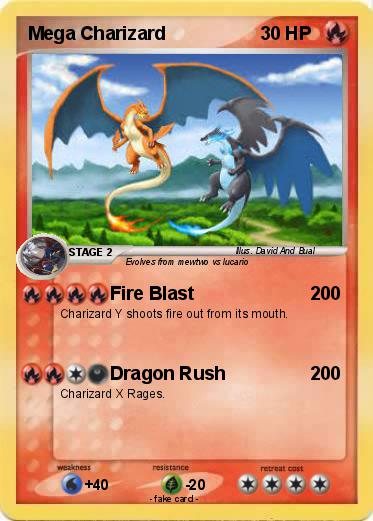 Pokemon Mega Charizard