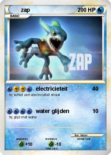 Pokemon zap