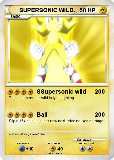 Pokemon SUPERSONIC WILD.