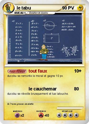 Pokemon le tabu