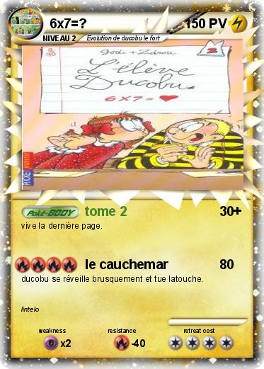Pokemon 6x7=?