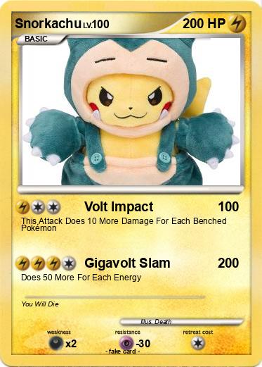 Pokemon Snorkachu