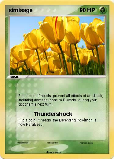 Pokemon simisage