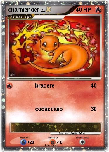 Pokemon charmender