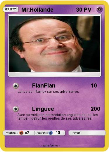 Pokemon Mr.Hollande