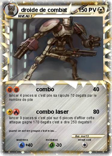 Pokemon droide de combat