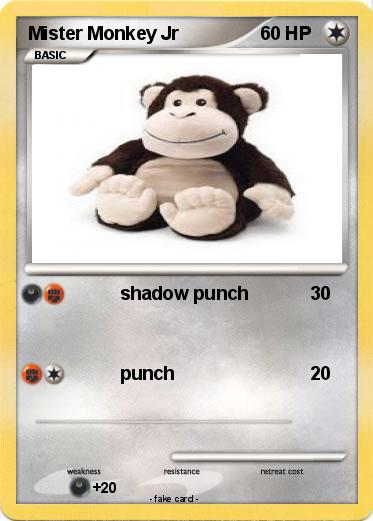 Pokemon Mister Monkey Jr
