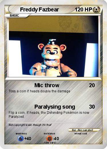 Pokemon Freddy Fazbear