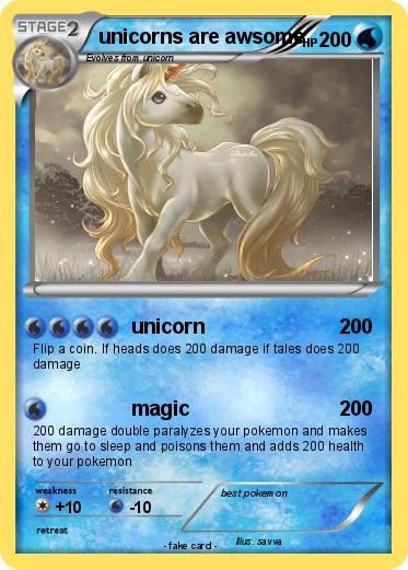 Pokemon unicorns are awsome