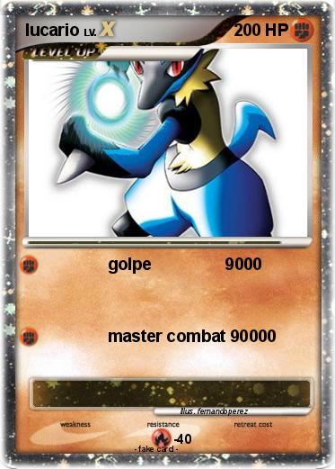 Pokemon lucario