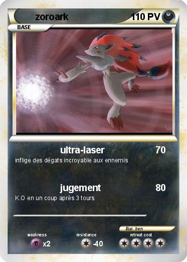 Pokemon zoroark