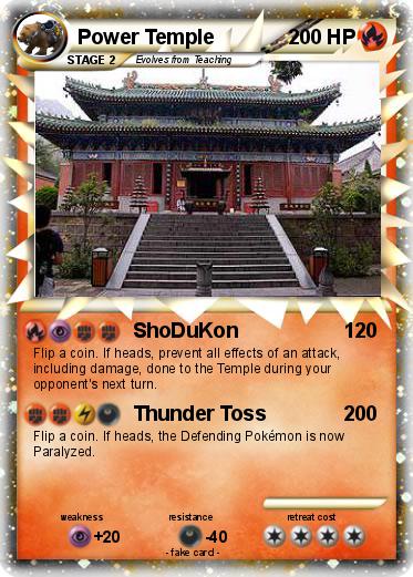 Pokemon Power Temple