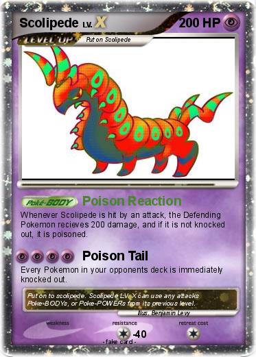 Pokemon Scolipede
