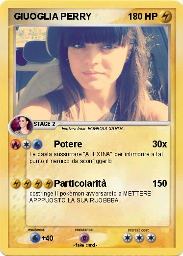 Pokemon GIUOGLIA PERRY