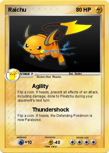 Pokemon Raichu