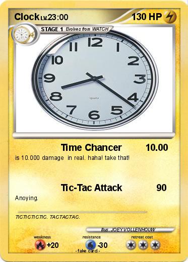 Pokemon Clock