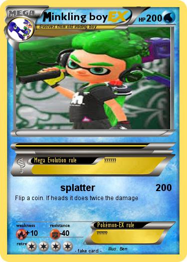 Pokemon inkling boy