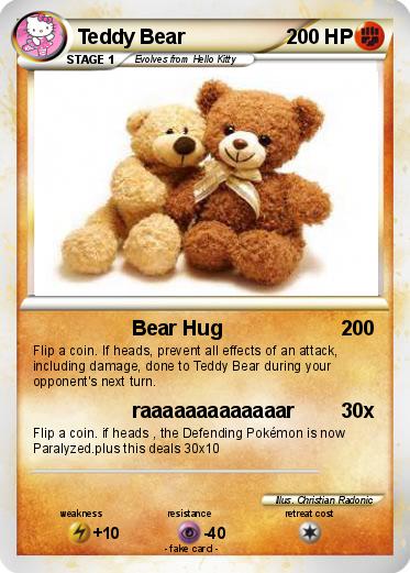 Pokemon Teddy Bear