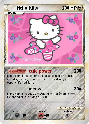 Pokemon Hello Kitty