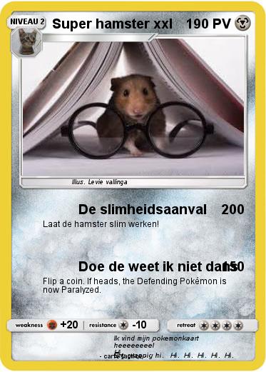 Pokemon Super hamster xxl