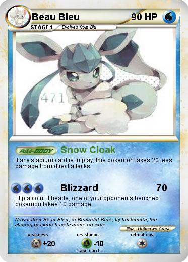 Pokemon Beau Bleu
