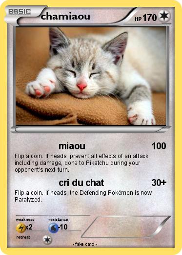 Pokemon chamiaou