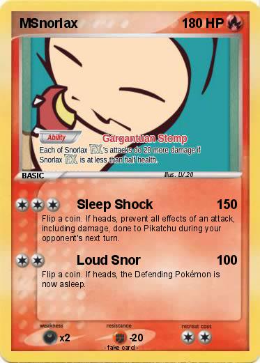 Pokemon MSnorlax