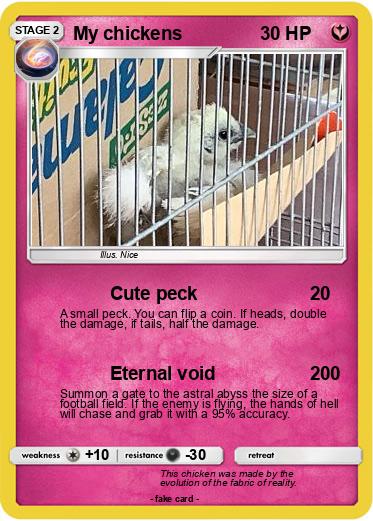 Pokemon My chickens