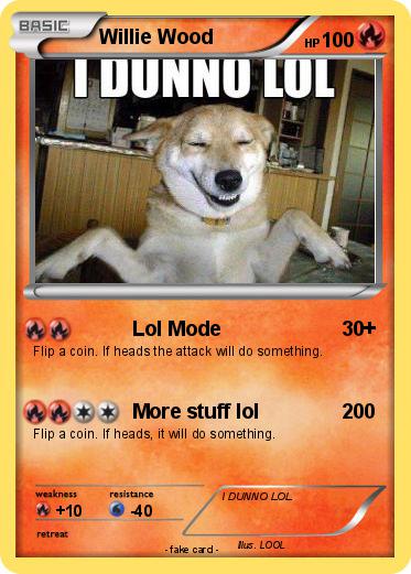 Pokemon Willie Wood