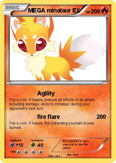 Pokemon MEGA minataur EX