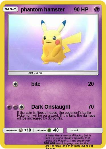 Pokemon phantom hamster