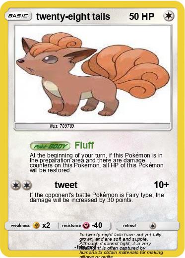 Pokemon twenty-eight tails